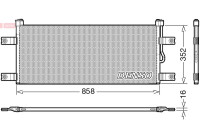 Condenser, air conditioner DCN99069 Denso