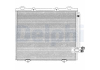 Condenser, air conditioner TSP0225194 Delphi