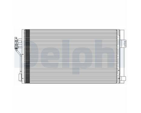 Condenser, air conditioner TSP0225611 Delphi