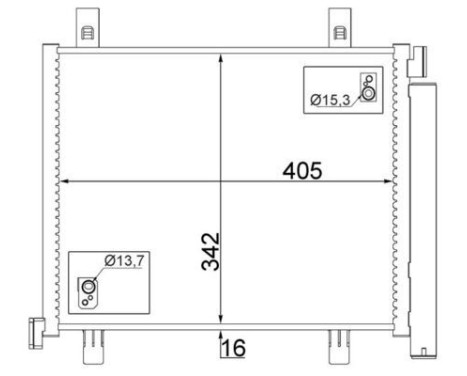 Condenser, air conditioner