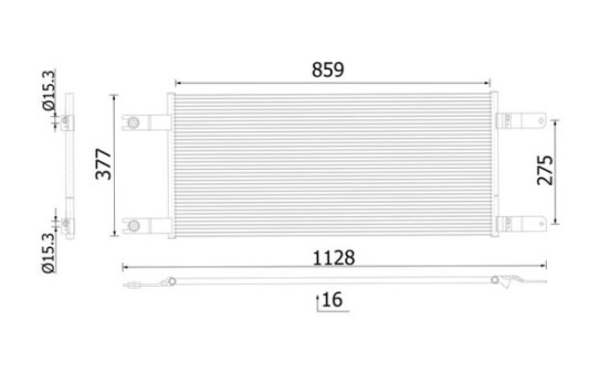 Condenser, air conditioner