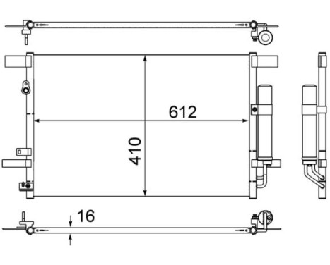 Condenser, air conditioner