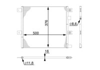 Condenser, air conditioner