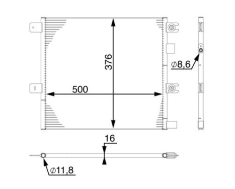 Condenser, air conditioner