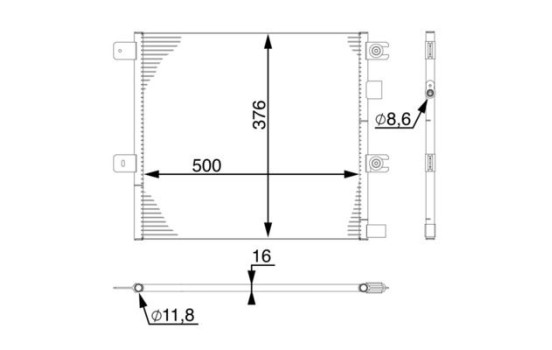 Condenser, air conditioner
