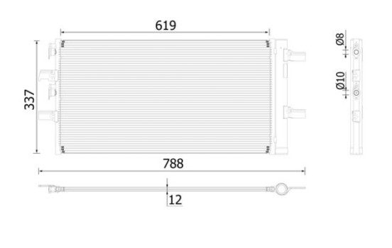 Condenser, air conditioner