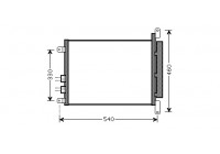 Condenser, air conditioning 01005110 International Radiators