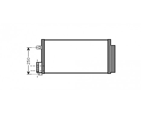 Condenser, air conditioning 01005116 International Radiators