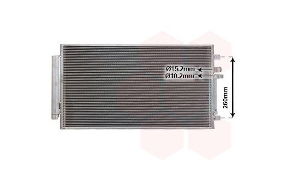 Condenser, air conditioning 01015702 International Radiators