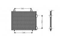Condenser, air conditioning 02005141 International Radiators