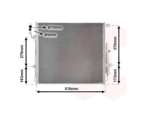 Condenser, air conditioning 02015702 International Radiators