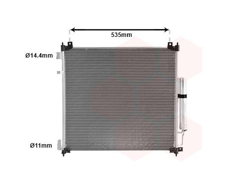 Condenser, air conditioning 02015704 International Radiators