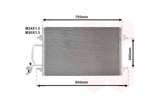 Condenser, air conditioning 03005175 International Radiators