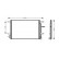 Condenser, air conditioning 03005238 International Radiators, Thumbnail 2