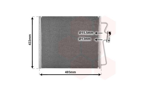 Condenser, air conditioning 06005185 International Radiators, Image 2