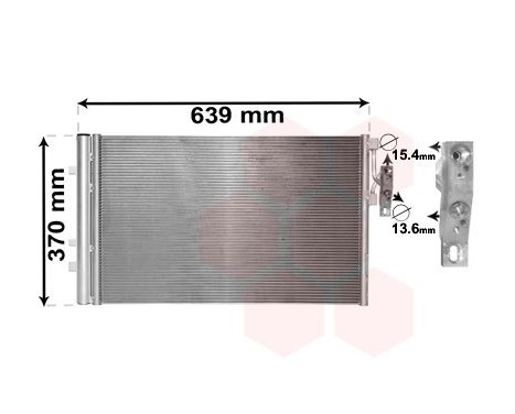 Condenser, air conditioning 06005479 International Radiators