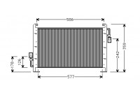 Condenser, air conditioning 07005015 International Radiators