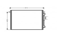 Condenser, air conditioning 07005075 International Radiators