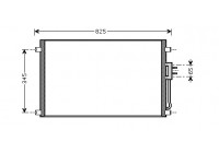 Condenser, air conditioning 07005079 International Radiators