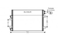 Condenser, air conditioning 07005113 International Radiators