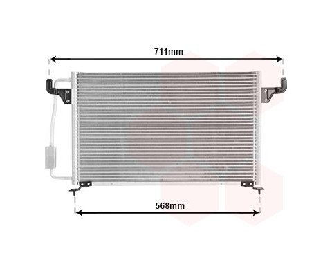Condenser, air conditioning 09005085 International Radiators, Image 2