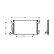 Condenser, air conditioning 09005166 International Radiators
