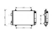 Condenser, air conditioning 09005192 International Radiators