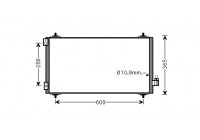 Condenser, air conditioning 09005271 International Radiators