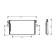 Condenser, air conditioning 13005160 International Radiators