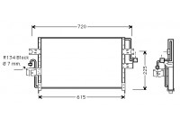Condenser, air conditioning 13005166 International Radiators