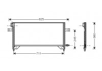 Condenser, air conditioning 13005204 International Radiators