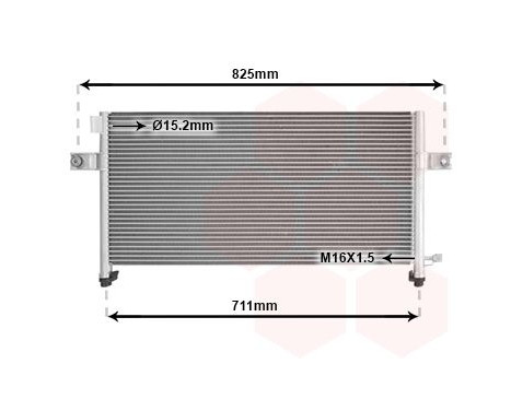 Condenser, air conditioning 13005204 International Radiators, Image 2