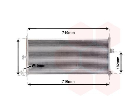Condenser, air conditioning 13005270 International Radiators, Image 2