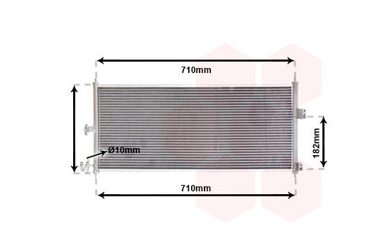 Condenser, air conditioning 13005270 International Radiators, Image 2