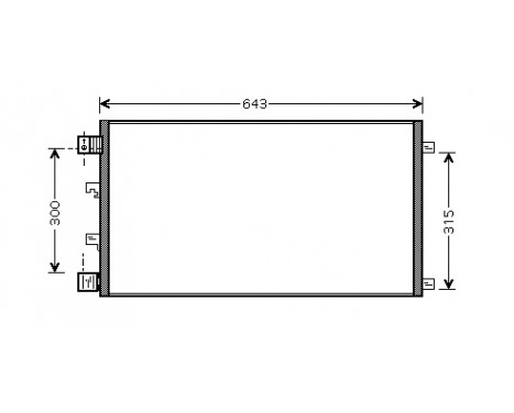 Condenser, air conditioning 13005283 International Radiators