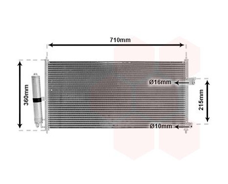 Condenser, air conditioning 13005311 International Radiators, Image 2