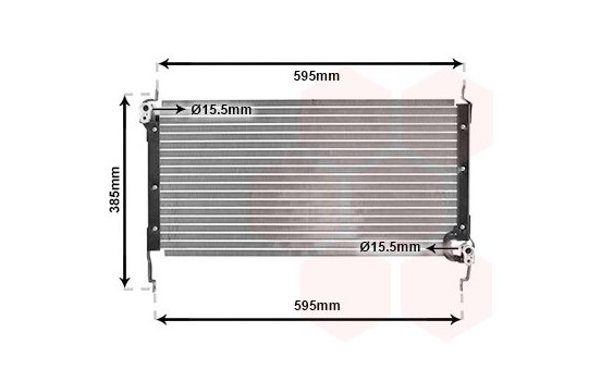 Condenser, air conditioning 17005173 International Radiators, Image 2