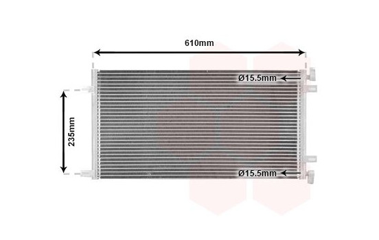Condenser, air conditioning 17005255 International Radiators, Image 2