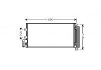 Condenser, air conditioning 17005356 International Radiators