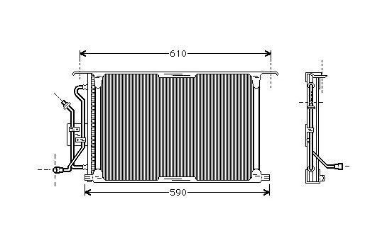 Condenser, air conditioning 18005258 International Radiators