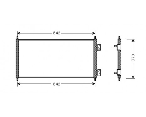 Condenser, air conditioning 18005303 International Radiators