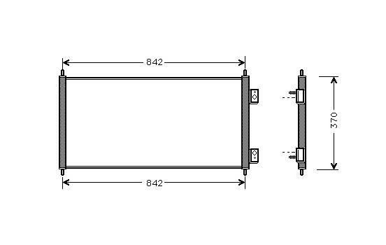 Condenser, air conditioning 18005303 International Radiators