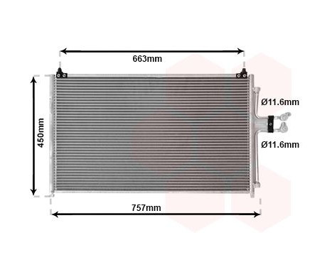 Condenser, air conditioning 18005347 International Radiators, Image 2