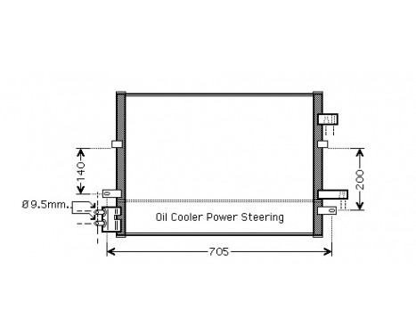 Condenser, air conditioning 18005377 International Radiators