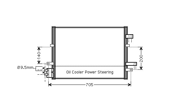 Condenser, air conditioning 18005377 International Radiators