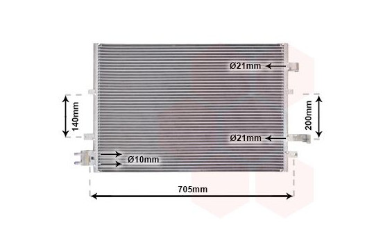 Condenser, air conditioning 18005377 International Radiators, Image 2