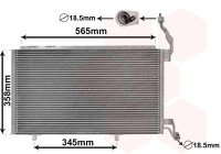 Condenser, air conditioning 18005606 International Radiators