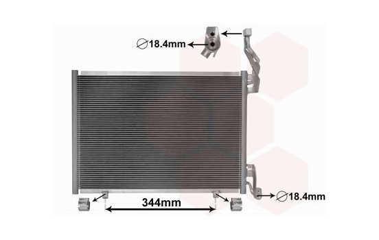 Condenser, air conditioning 18015702 International Radiators