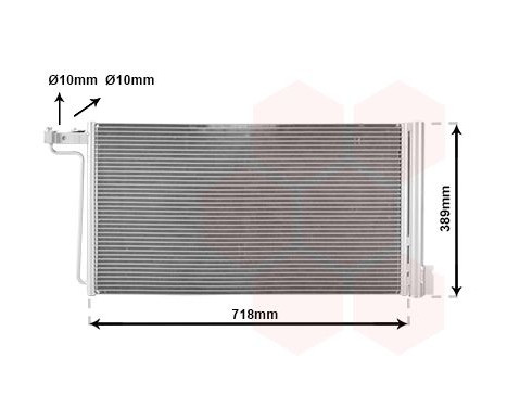 Condenser, air conditioning 18015715 International Radiators