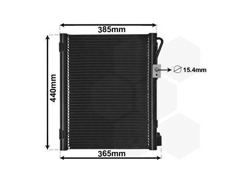 Condenser, air conditioning 20015701 International Radiators